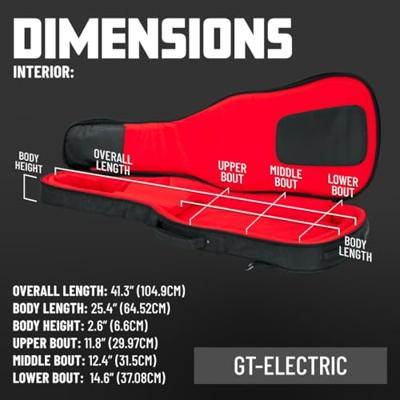 Gator Cases GT-ELECTRIC-GRY Transit gigbag voor elektrische gitaar - thumbnail