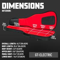 Gator Cases GT-ELECTRIC-GRY Transit gigbag voor elektrische gitaar - thumbnail