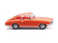 Wiking 018703 H0 Auto BMW 1600 GT Coupé - oranje - thumbnail