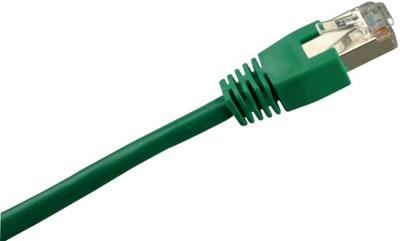 Verbindingskabel - RJ-45 (M) naar RJ-45 (M) - 10 m - FTP - CAT 5e - groen