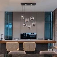 Globo Design hanglampBlacky 5-lichts - 15345-6L - thumbnail