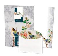 Briefpapier met Enveloppen - Chinese Porcelain | Kasteel De Haar - thumbnail
