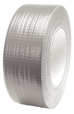 Textieltape, zilver, 50 mm x 50 m. KS Tools 141.5000