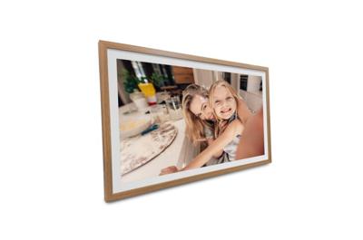 Denver PFF-3263LW Digitale WiFi-fotolijst 80 cm 31.5 inch Energielabel: E (A - G) 1920 x 1080 Pixel 32 GB Hout (licht)