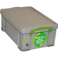 Really Useful Box opbergdoos 9 liter, gerecycleerd, grijs - thumbnail