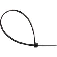 Q-CONNECT kabelbinder, ft 200 x 3,6 mm, pak van 100 stuks, zwart - thumbnail