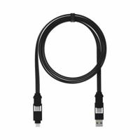 Rolling Square inCharge X Max | Alles in één kabel voor o.a. iPhone, Android, USB C en meer - Zwart - thumbnail