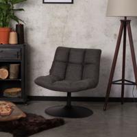 Dutchbone Fauteuil 'Bar', kleur Donkergrijs - thumbnail