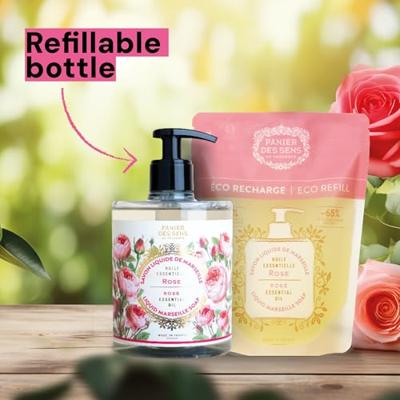 Panier des Sens Rejuvenating Rose Liquid Marseille 500ml