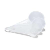 Patisse Maatlepels 2-15 ml 4-delig Wit - thumbnail