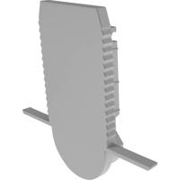 Deko Light 979701 Endkappe R-ET-03-10 Set 2 Stk, Grau Profieleindkap Kunststof (l x b) 37.5 mm x 25.5 mm 1 stuk(s) - thumbnail