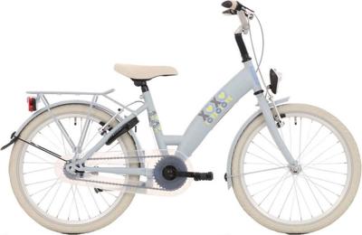 Bikefun Kinderfiets 20" lots of love met remnaaf - blauw