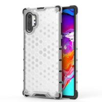 Schokbestendige honingraat PC + TPU Case voor Galaxy Note 10 + (transparant) - thumbnail