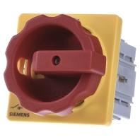 Lastscheidingsschakelaar Rood, Geel 3-polig 6 mm² 16 A 690 V/AC Siemens 3LD20030TK53