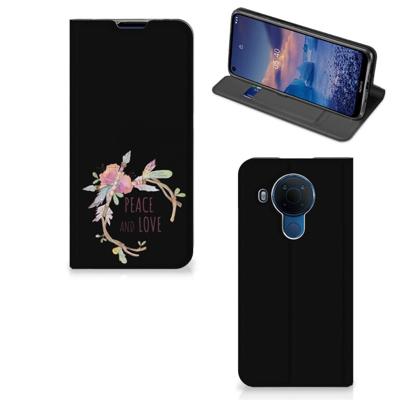 Nokia 5.4 Magnet Case Boho Text Nokia 5.4 Magnet Case Boho Text