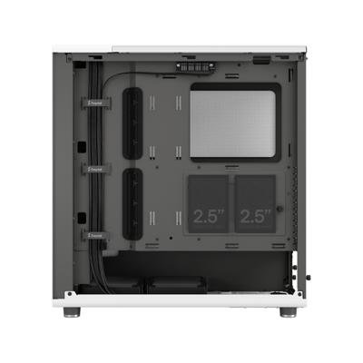 PC Case - Fractal Design - North Chalk White TG Clear Tin