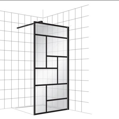 Inloopdouche BWS Free Time 140x200 cm Zwart Decor 5 Timeless Coating Mat Zwart Profiel Boss & Wessing Inloopdouche BWS Free Time 140x200 cm Zwart Decor 5 Timeless Coating Mat Zwart Profiel Boss & Wessing