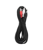 Gembird 5m, 3.5mm/2xRCA, M/M - thumbnail