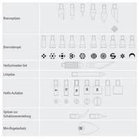 TOOLCRAFT KK-07025WD-2000 6-in-1 houtbranderset - thumbnail