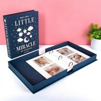 Little Miracle geborduurd fotoalbum - thumbnail