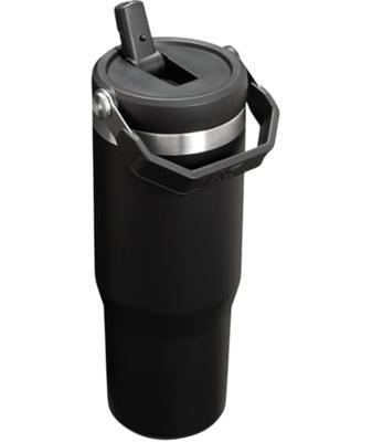 Stanley Waterfles - Drinkfles - The AeroLight Transit Bottle Cream Gloss - Black - 890 ml Stanley Waterfles - Drinkfles - The AeroLight Transit Bottle Cream Gloss - Black - 890 ml