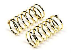 Shock spring 11x28x1.1mm 8 coils (gold/2pcs)