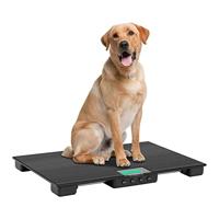 Steinberg Systems SBS-PS-30 dierenweegschaal 30 kg / 10 g antislipmat LCD vloerweegschaal kleine dierenweegschaal veterinaire weegschaal - thumbnail