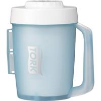 TORK 658002 Performance Papierenhanddoekdispenser Kunststof Wit, Turquoise 1 stuk(s) - thumbnail