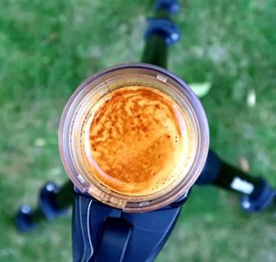 Cafflano Espresso Maker Kompresso Zwart Cafflano Espresso Maker Kompresso Zwart