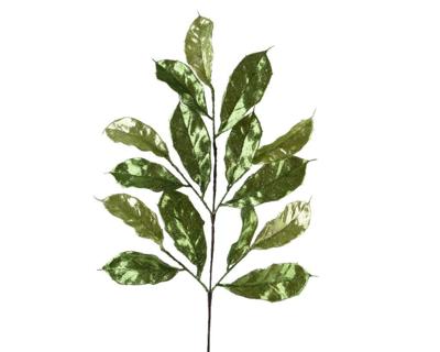 Kerst tak 75 cm groen met glans