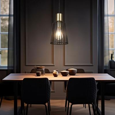 Searchlight HanglampBird Cage Ø 16cm - 9412BK