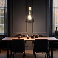 Searchlight HanglampBird Cage Ø 16cm - 9412BK - thumbnail