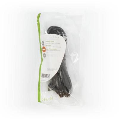 Voedingskabel | Eurostekker - Open kabeleinde | 3,0 m | Zwart Voedingskabel | Eurostekker - Open kabeleinde | 3,0 m | Zwart