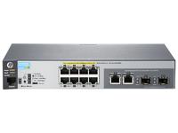 Aruba, a Hewlett Packard Enterprise company Aruba 2530 8G PoE+ Managed L2 Gigabit Ethernet (10/100/1000) Grijs 1U Power over Ethernet (PoE) - thumbnail