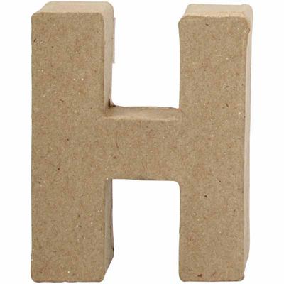 Creativ Company Letter papier-maché - h, 10cm Creativ Company Letter papier-maché - h, 10cm