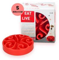 Eat Slow Live Longer Original Red S - thumbnail