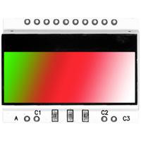 Display Elektronik Achtergrond verlichting Groen/rood, Wit - thumbnail