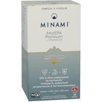 Minami MorEPA platinum + vitamine D3 60 Softgels - thumbnail