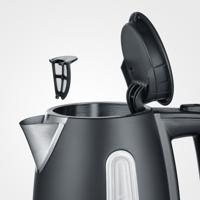 Severin WK9553 Waterkoker 1L 2200W Zwart - thumbnail