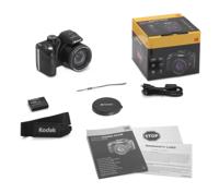KODAK Pixpro Astro Zoom AZ425 Digitale camera Bridge, 42 x optische zoom, 24 mm groothoek, 20 megapixels, LCD 3, 1080p Full HD-video, Li-Ion-batterij, zwart - thumbnail