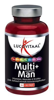 Lucovitaal Multi+ Compleet Man Tabletten Lucovitaal Multi+ Compleet Man Tabletten