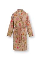 Pip Studio Nisha Kimono Coco Flower Zand L - thumbnail