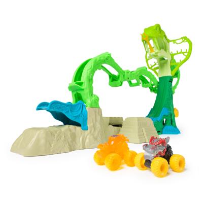Monster Jam Mini Jams Cobra's ontsnapping gemotoriseerde speelset