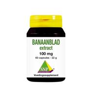 SNP Banaanblad extract 60 Capsules - thumbnail