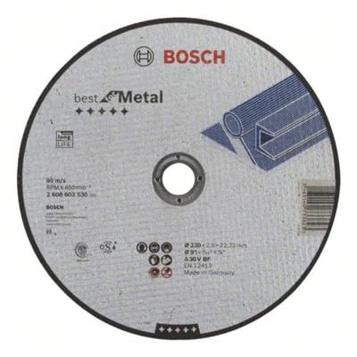 Bosch Accessories Bosch Power Tools 2608603530 Doorslijpschijf recht 115 mm 1 stuk(s)