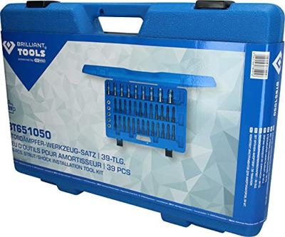 Brilliant Tools BT651050 Schokdempergereedschapsset, 39-delig Brilliant Tools BT651050 Schokdempergereedschapsset, 39-delig