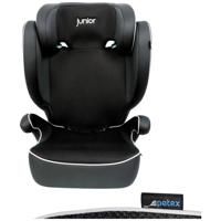 Petex Basic Plus 1600 schwarz HDPE nach ECE R129 Kinderzitje Zwart - thumbnail