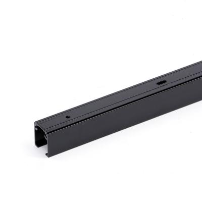 Proslide prof.bovenrail 4.0m gitzwart ral9005