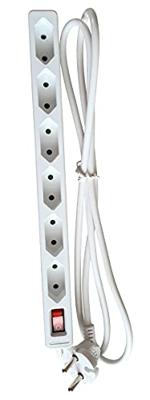 AS Schwabe 11314 Stekkerdoos met schakelaar Wit Contourstekker 1 stuk(s)