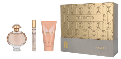 Paco Rabanne Paco Rabanne Olympéa Giftset - Eau de Parfum 50 ml + Bodylotion 75 ml + Miniatuur 10 ml
